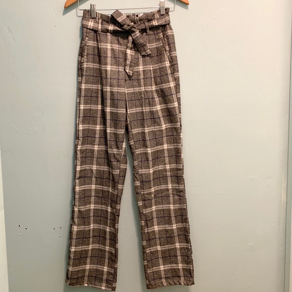 Plaid Dress Pants